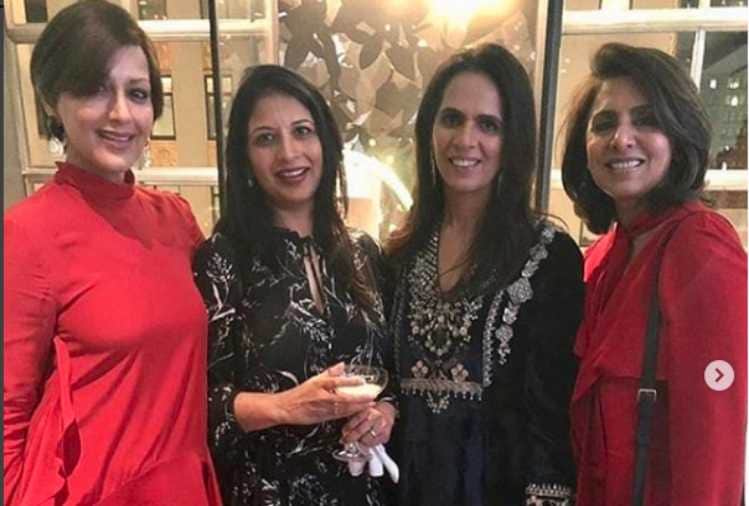 sonali bendre and neetu kapoor attend priyanka chopra bridal shower