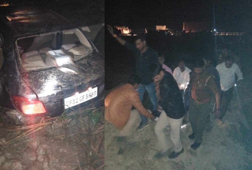 one died in an accident raebareli.