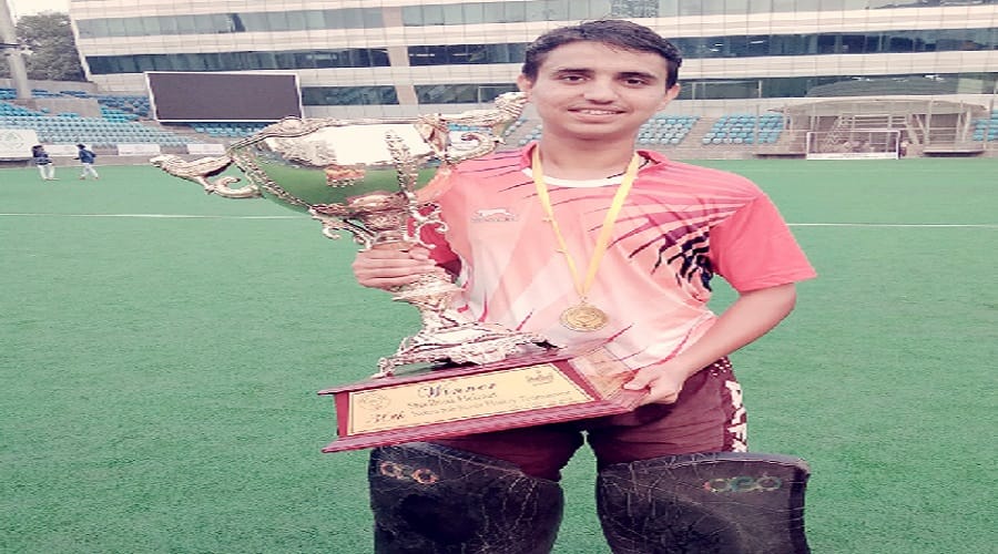 Sports news Vikrant won the gold medal in the National Hockey Tournament