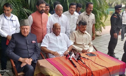 Chandrababu Naidu arrives in Delhi for the second time in a week with a big political agenda