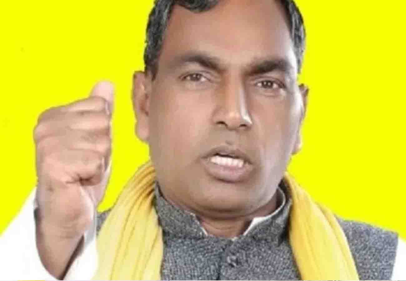 om prakash rajbhar statement for leaders regarding Sardar Patel's statue