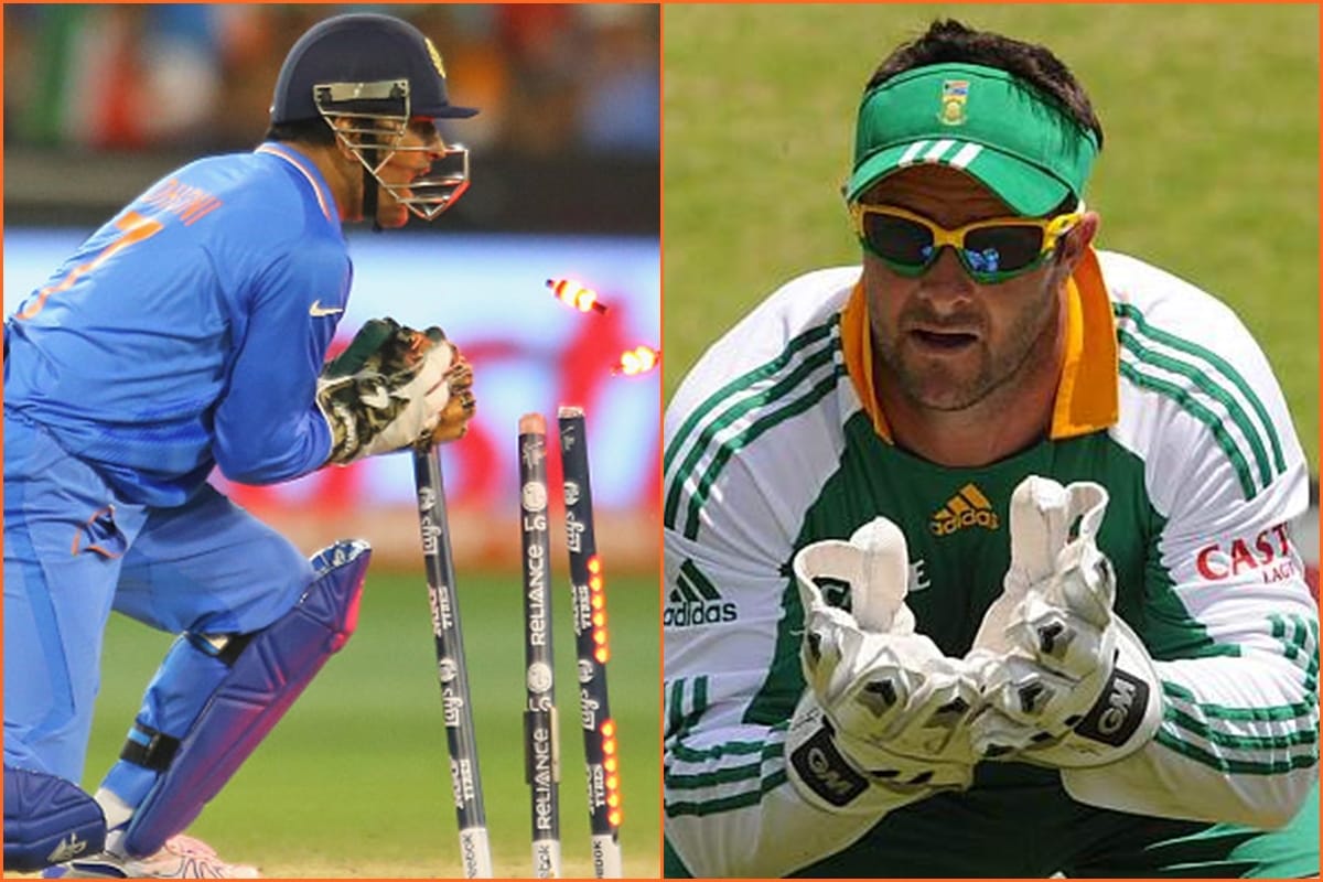 ms dhoni creates history to break mark boucher wicket keeping record in ODI