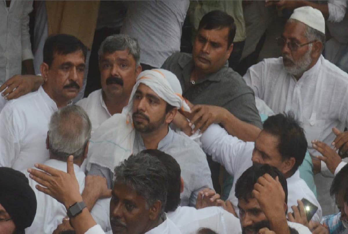 Former minister Nawab Kokab Hameed was cremated at Baghpat