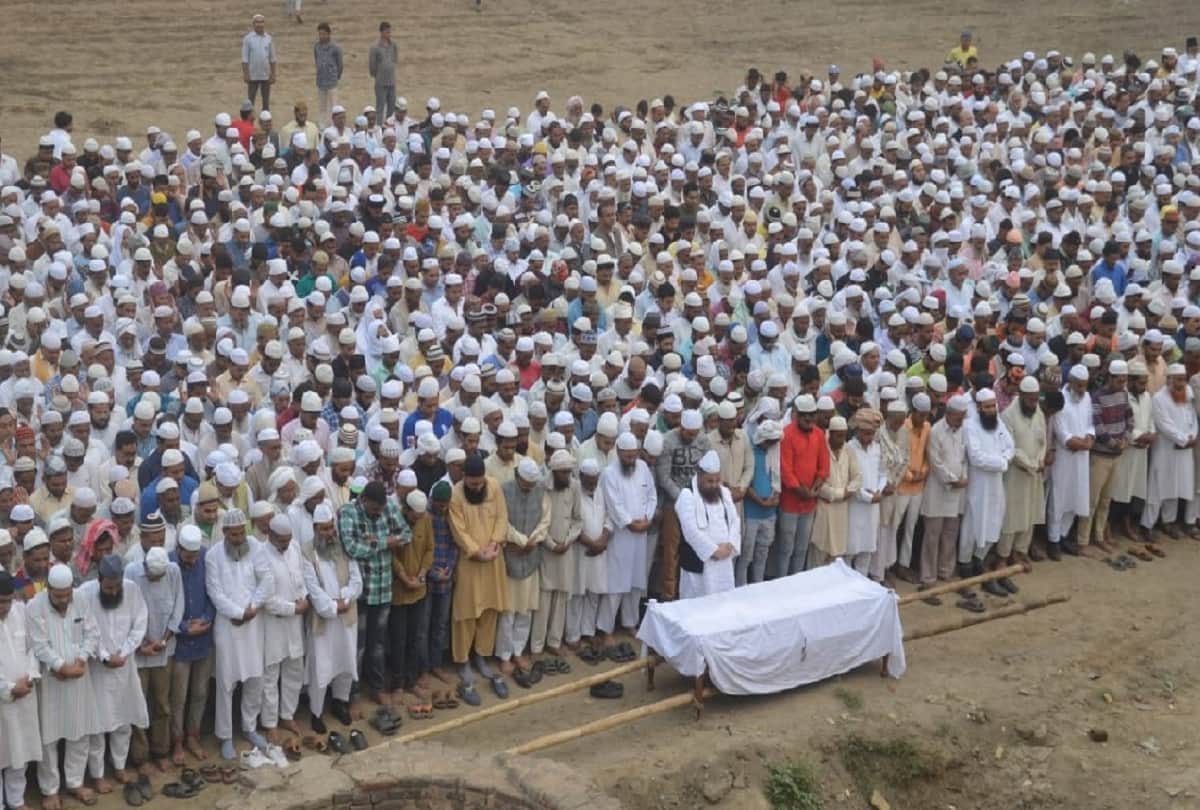 Former minister Nawab Kokab Hameed was cremated at Baghpat