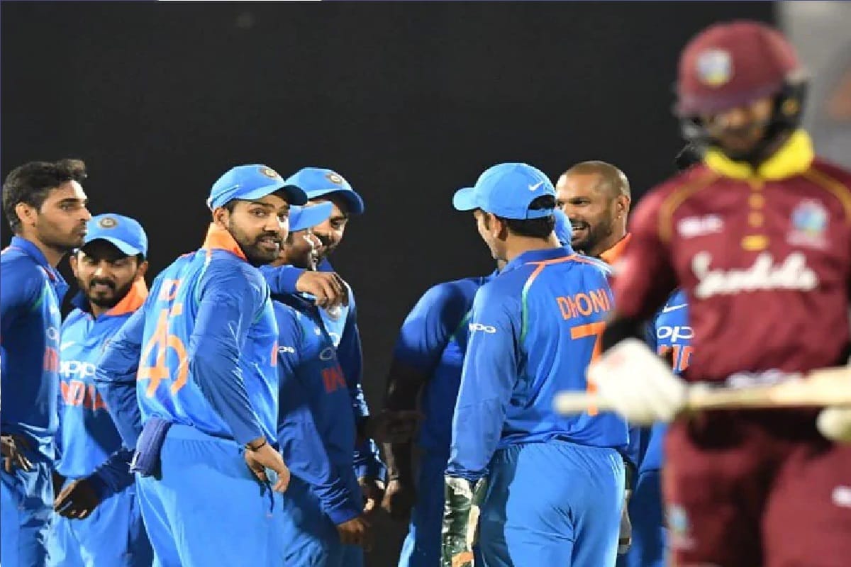 team india gets Largest victory margins against west indies by balls remaining in ODIs