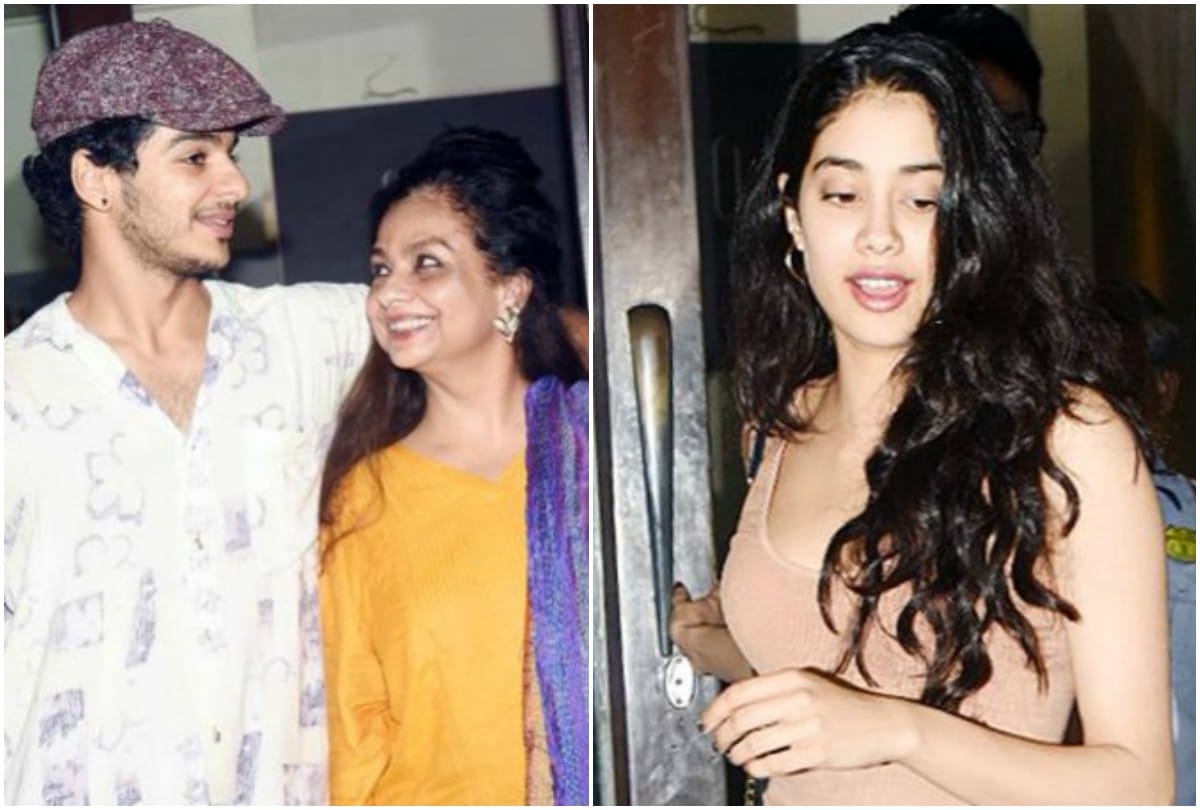 Janhvi Kapoor Neelima Azeem and Shahid Kapoor spotted at Ishaan Khattar birthday party