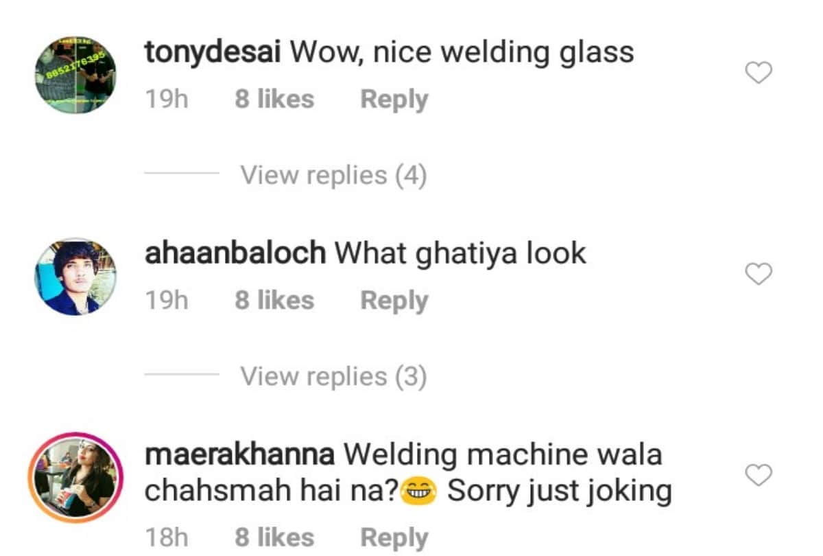 Karan Johar trolled for wearing orange glass