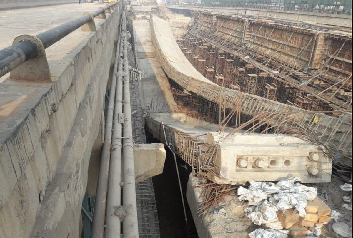 agra rambagh new bridge will not completed time period