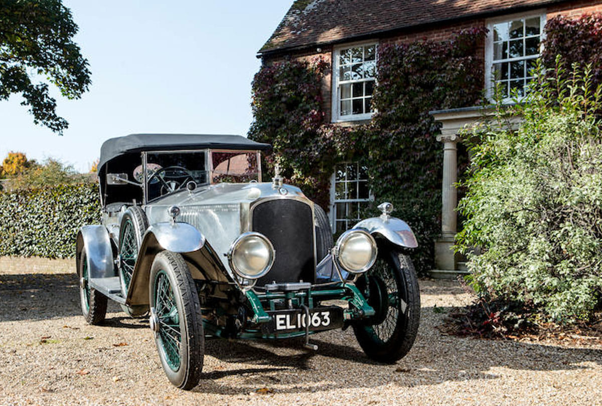 Maharaja of Jammu Kashmir Hari Singh Vintage Sports Car on Auction in London