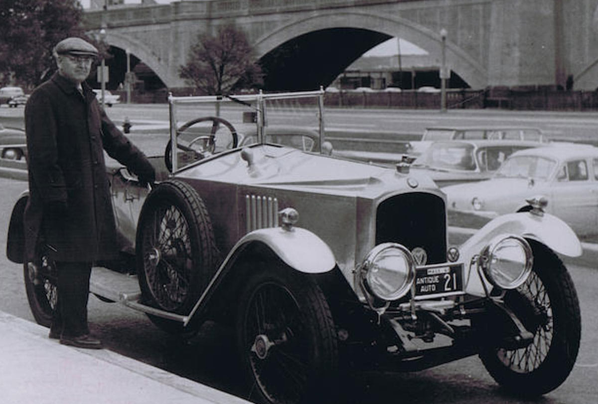 Maharaja of Jammu Kashmir Hari Singh Vintage Sports Car on Auction in London