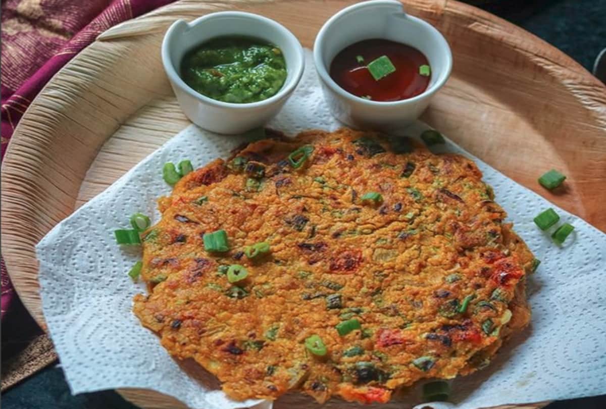 make chilla with leftover cooked rice