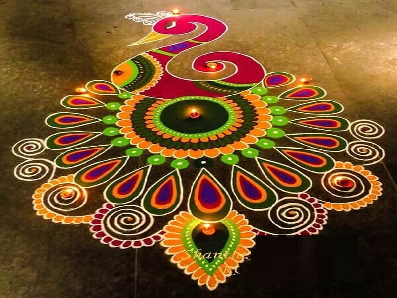 Diwali 2018 Rangoli Designs: Decorate your home with these best beautiful rangoli designs