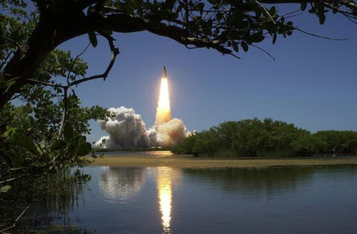 Successful landing of rocket in China
