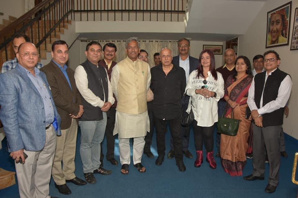 mahesh bhatt and pooja bhatt come uttarakhand for sadak 2 movie location