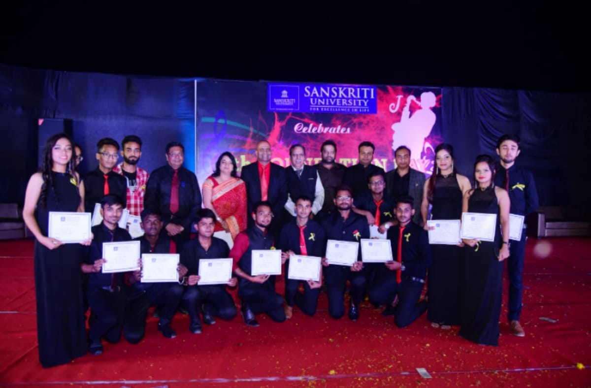 Sanskriti university celebrated 8 foundation day