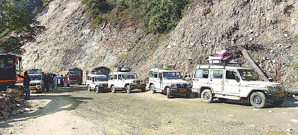 jam for hours on state highway near swanla