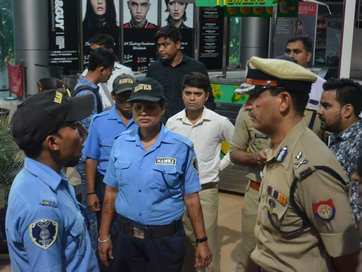 JHV mall shootout case security gaurds were deployed to check gutka not guns