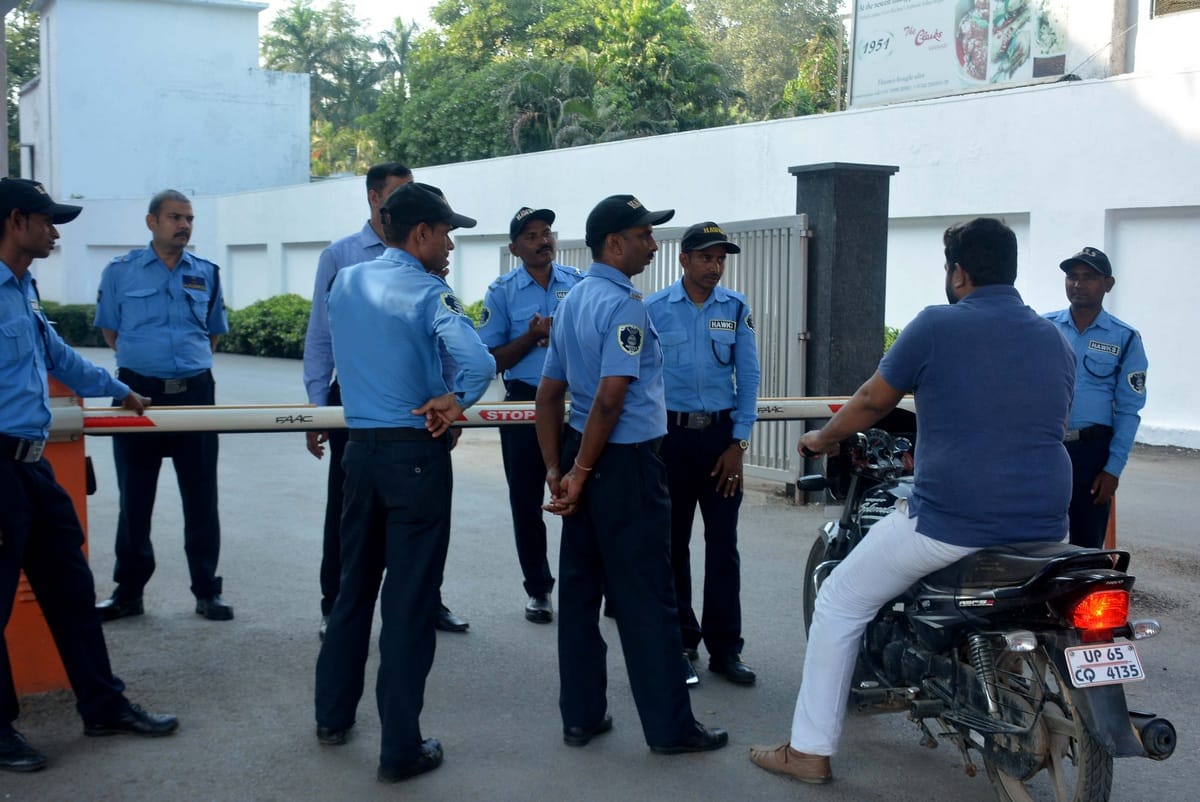 Varanasi JHV mall see the photos after the firing incident