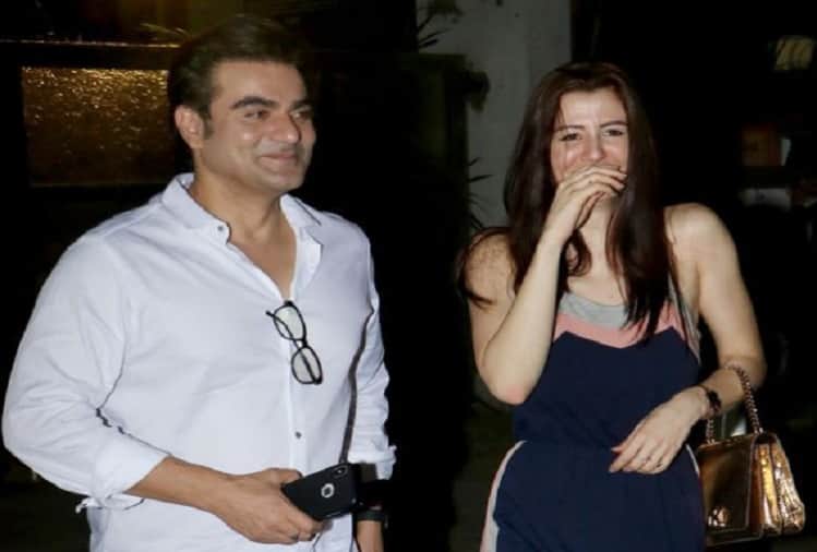 Arbaaz Khan spotted with rumoured girlfriend Giorgia Andriani at dinner date in Bandra