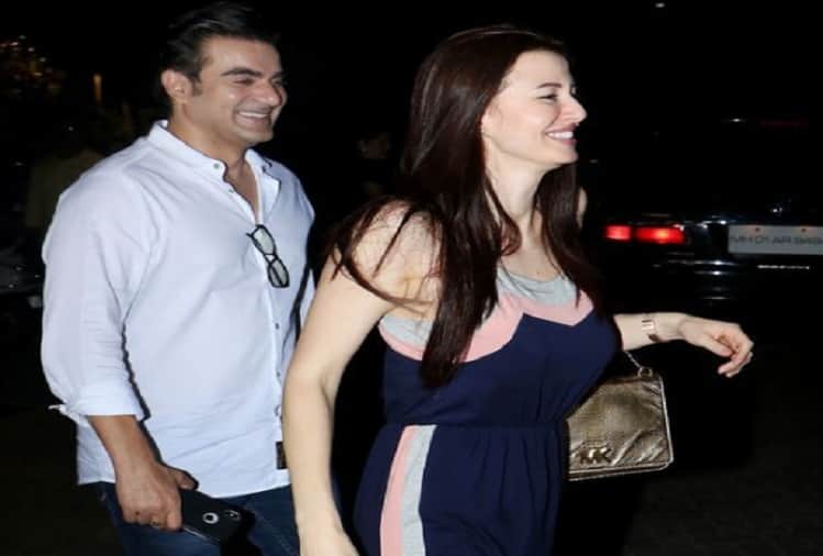 Arbaaz Khan spotted with rumoured girlfriend Giorgia Andriani at dinner date in Bandra