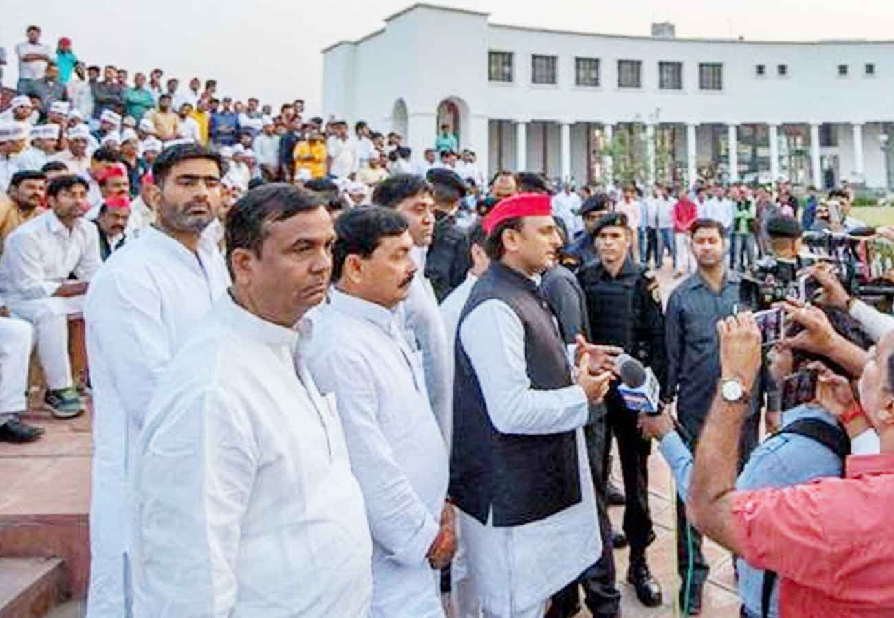 Akhilesh Yadav statement about Ram temple
