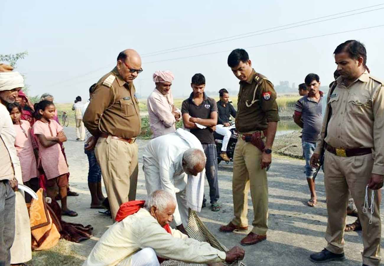 A Women dead body found in etawah