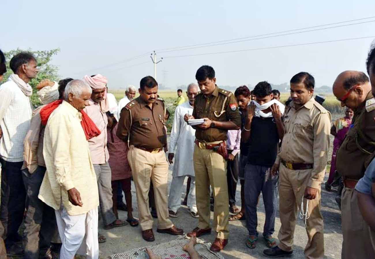 A Women dead body found in etawah