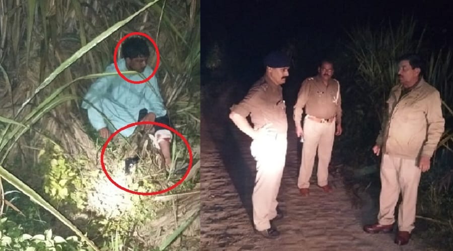 Encounter In Muzaffarnagar and arrested one accused