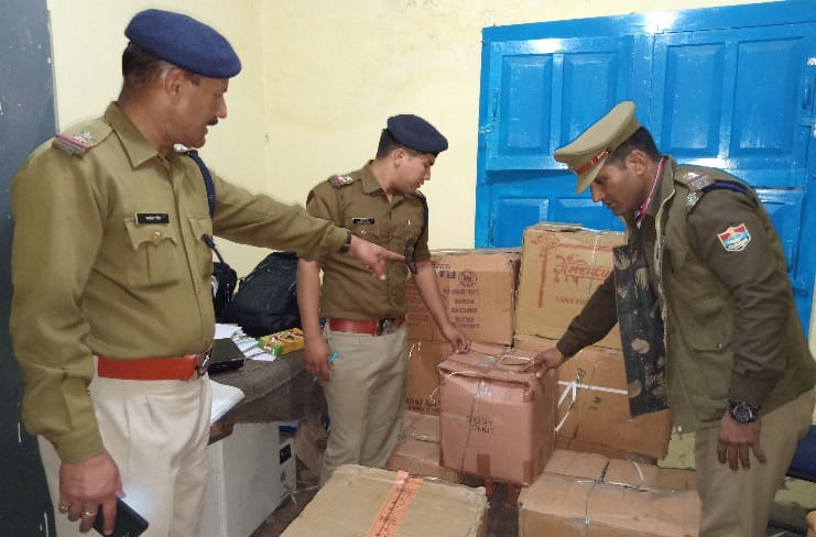 Raiding the storage of firecrackers without licensing