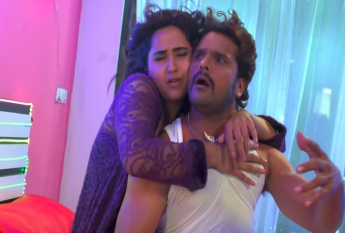 Khesari Lal Yadav and Priyanka Singh song Aahoo Eh Oriya has been out from bhojpuri film Naagdev