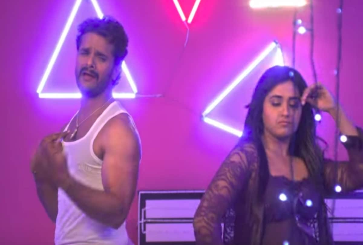 Khesari Lal Yadav and Priyanka Singh song Aahoo Eh Oriya has been out from bhojpuri film Naagdev