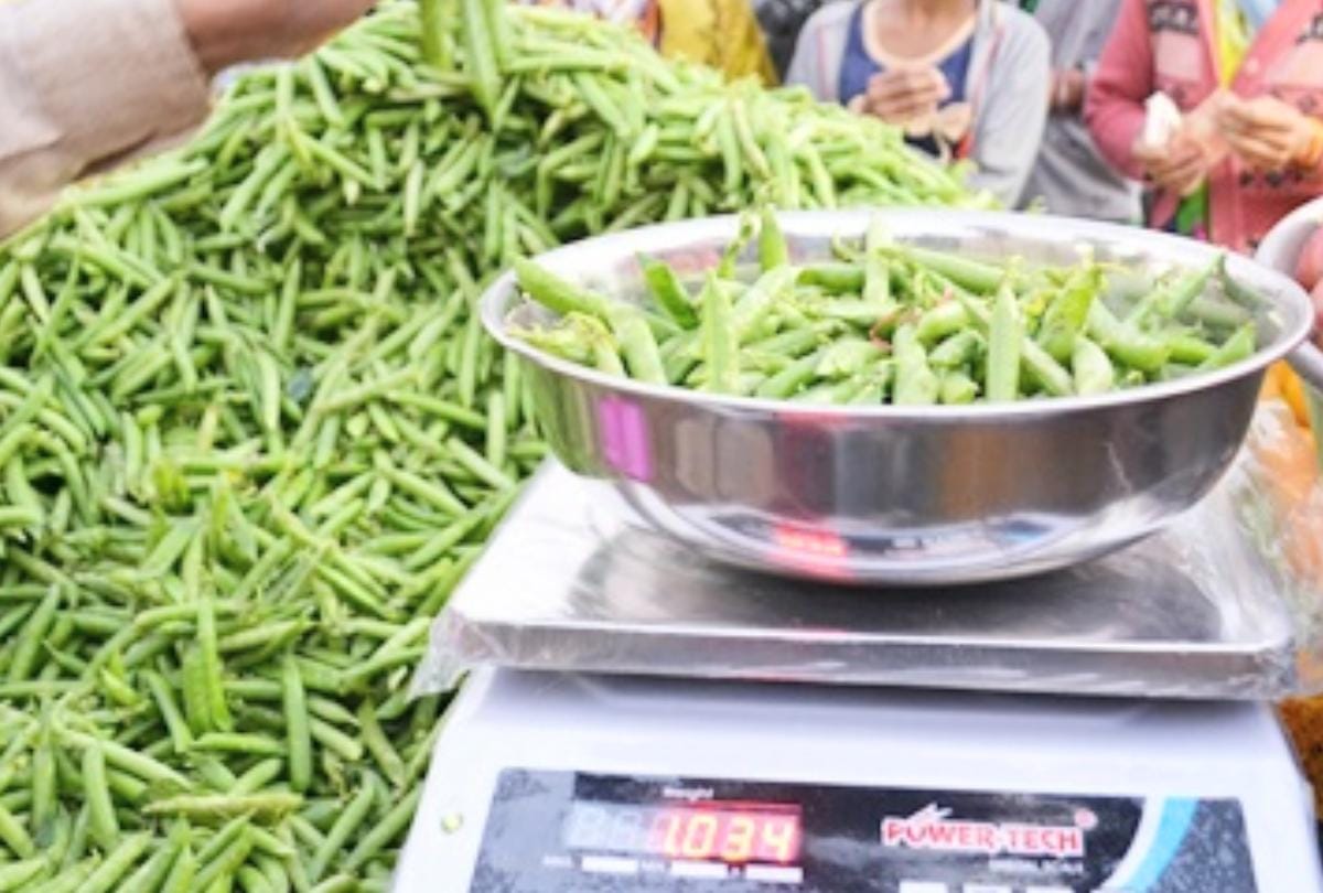 Hike in prices of peas in himachal pradesh mandi