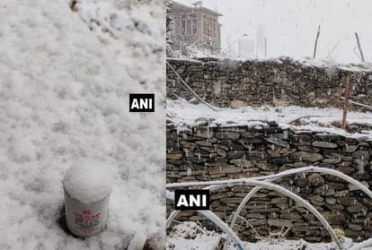Himachal Pradesh Pattan valley in Lahul-Spiti district received fresh snowfall