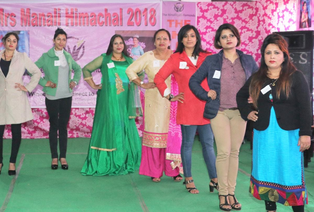 Mrs Manali Himalayan Beauty Contest in Manali Himachal Pradesh