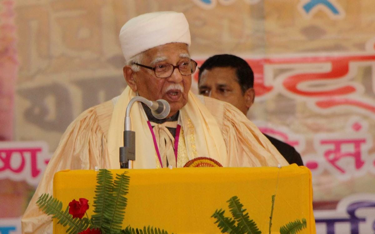 Ram naik gave statement on ram mandir issue in varanasi