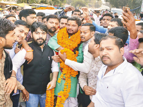 Saurabh Mishra BJP's new District President