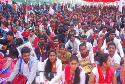muke vishwas  eleceted national president of SFI in shimla