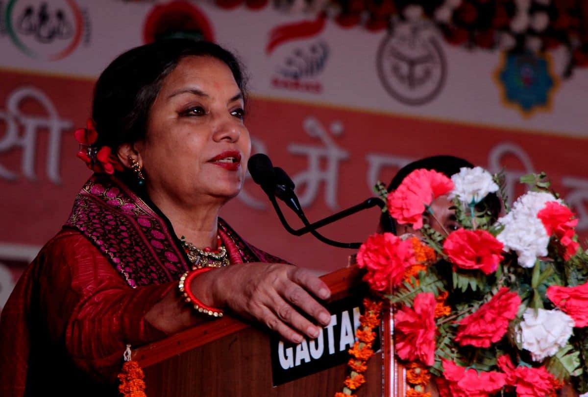 shabana azmi reply to kangana ranaut on called her anti national