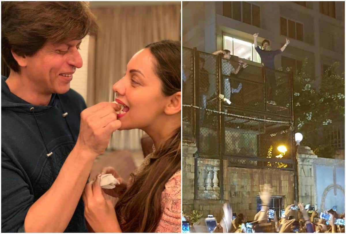 shahrukh khan share photo of his son abram and aryan on instagram