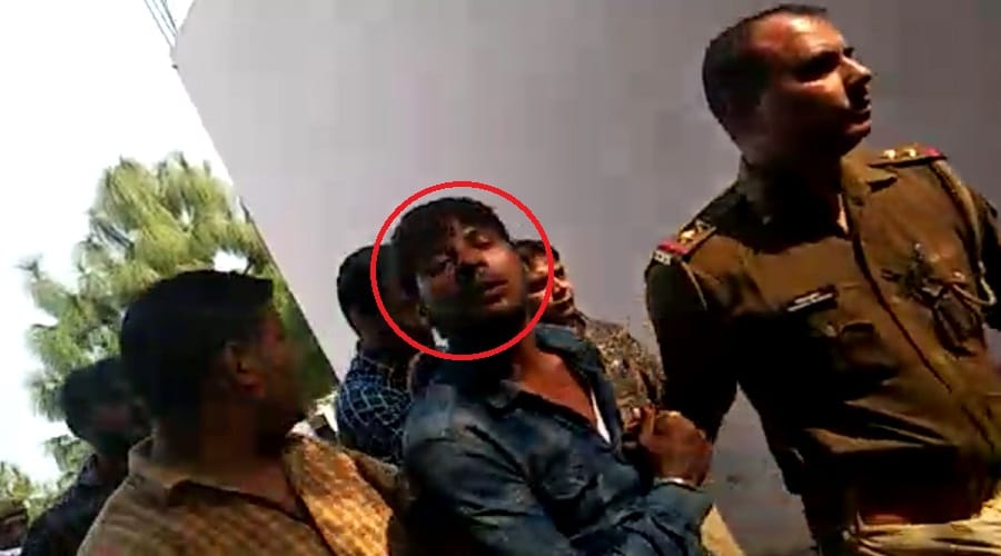 Encounter in Meerut and arrested one accused