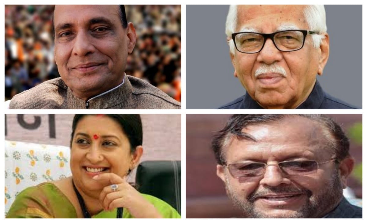 Rajnath singh included three minister and ram naik in varanasi visit today
