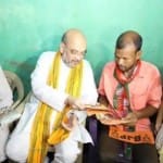 नवीन स्वैन ने भाजपा अध्यक्ष को अपने घर खाना खिलाया था