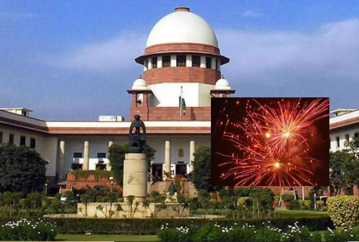 delhi man burst fire cracker even after supreme court order, neighbor files fir in ghazipur