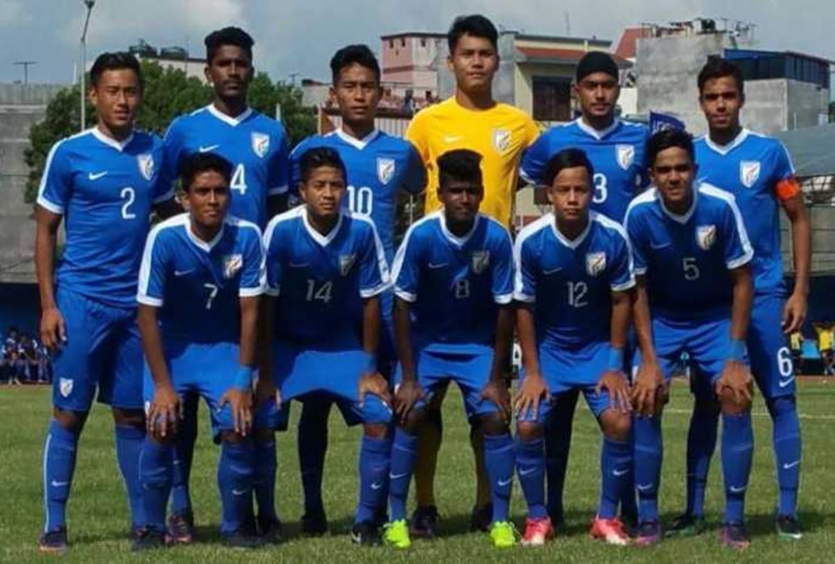 India wins bronze medal in Under 15 Saif Football team