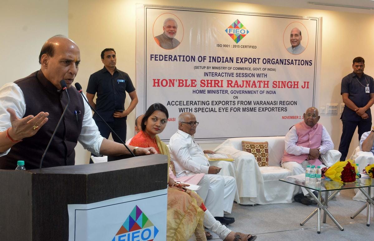 Rajnath singh two days visit in varanasi