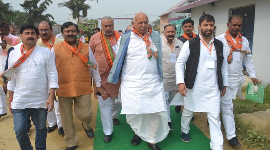 surya pratap shahi agriculture minister said that issue of ram Temple is related to people spirit