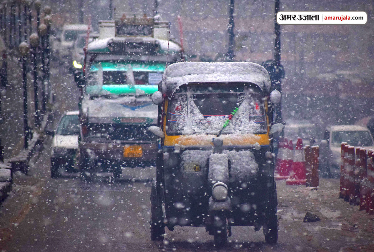 cold and icy waves made people suffer in jammu, temperature falls to four degree