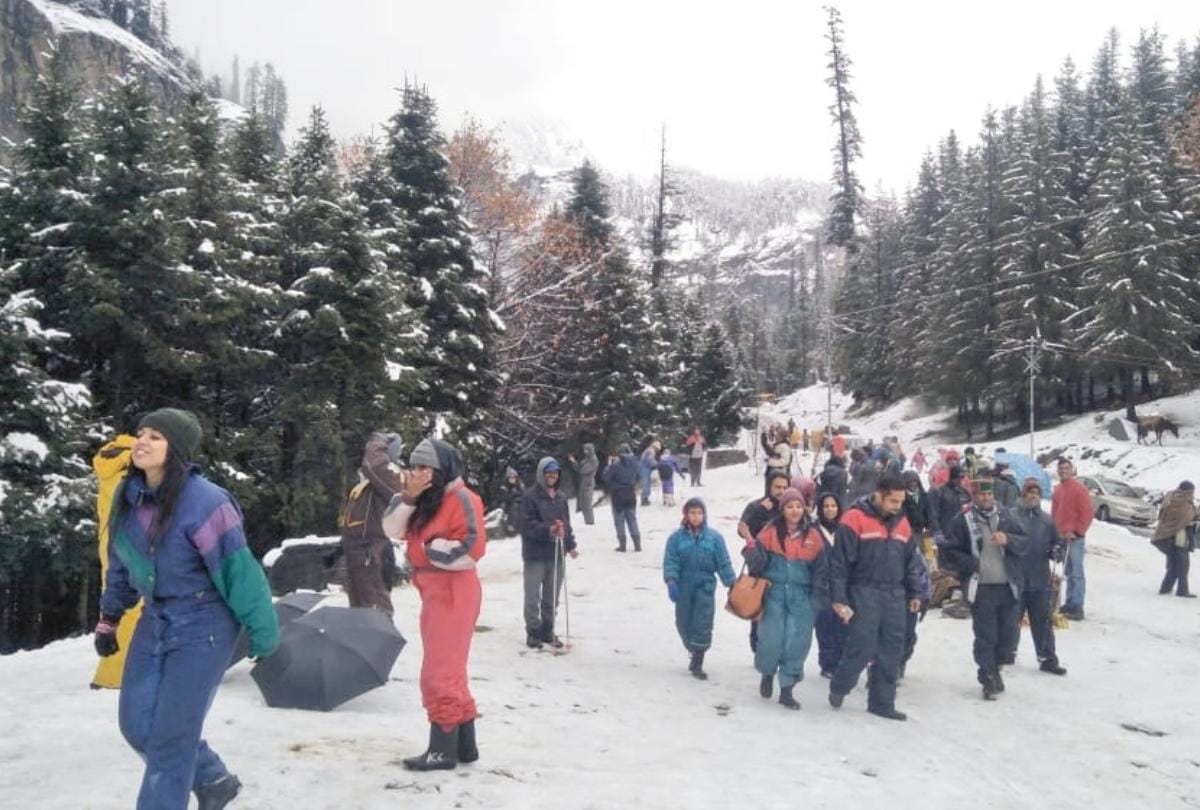 Fresh Snowfall in lahaul Spiti Kinnaur Kullu manali Chamba Sirmour Rain in SHimla Himachal Pradesh