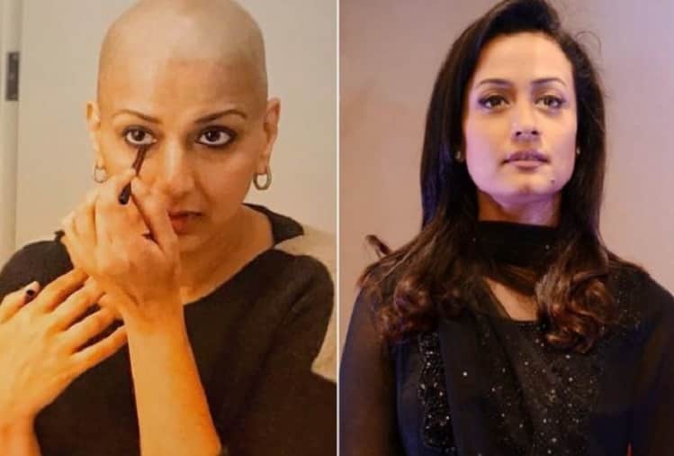Sonali Bendre emotional post says I could not read book due to chemotherapy