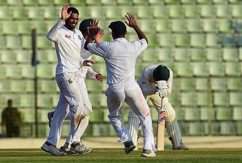Bangladesh spinners create history against West Indies, make world record to take 40 wicket 
